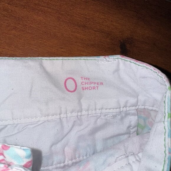 Lilly Pulitzer The Chipper Short Nautical Lobstah Roll Print Womens Size 0 - Picture 3 of 6